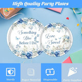 Something Blue Bridal Shower Decorations 96PCS Bachelorette Wedding