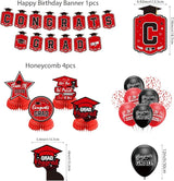 Graduation Decorations 2026 Red Set, Congrats Grad Decor Set with