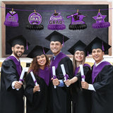 9PCS Graduation Party Decorations Class of 2026 Congrats Grad Table #5