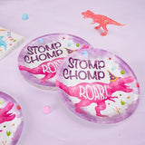 100 PCS Dinosaur Plates and Napkins Dinosaur Birthday Party Supplies