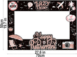 Retirement Party Photo Booth Props Kit - 37pcs Paper Photo Props 1