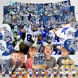 Cowboys Birthday Decorations Football Party Supplies Include Happy