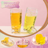 Vesici 20 Pcs Mini Cowboy Boot Shot Glasses Western Cowgirl Shot Boot