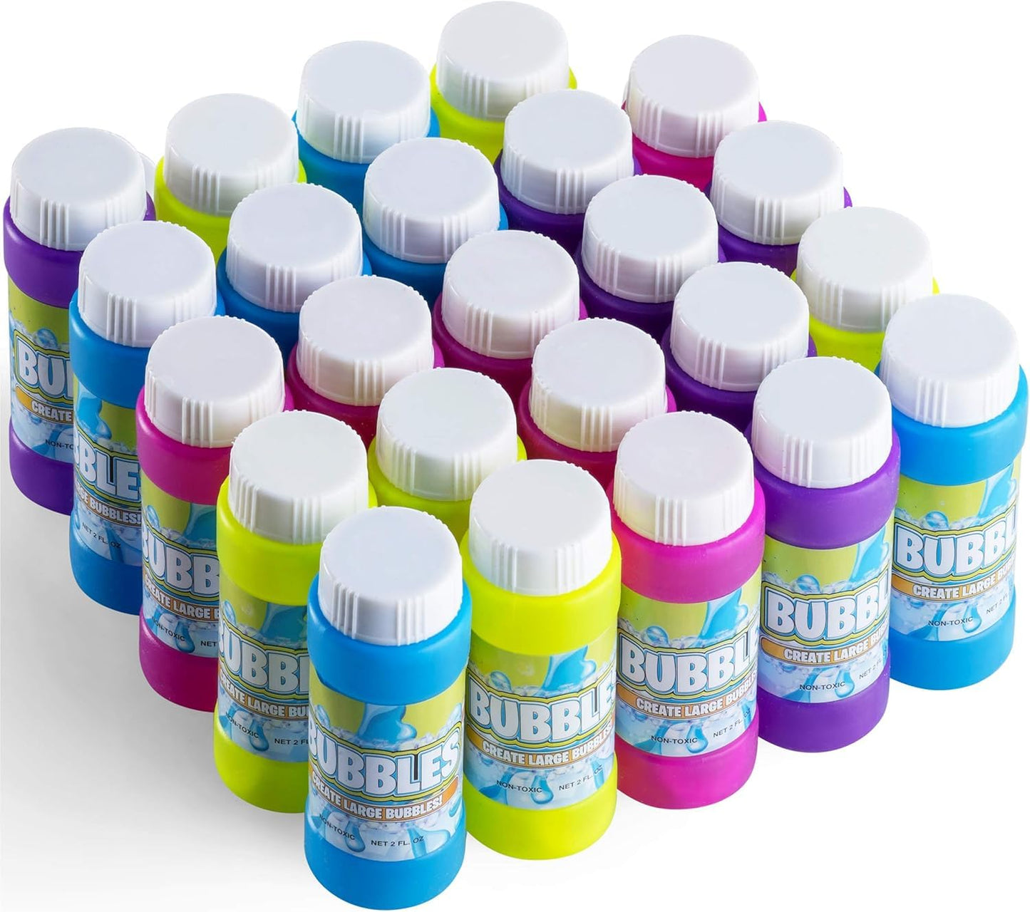 (Bulk Pack of 288) Party Bubbles for Kids - 2-oz Bubbles Bulk Solution