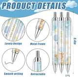 145 Pieces Baby Shower Favors for Guest Blue Bear Ballpoint Pens and