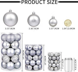 XmasExp 60mm/2.36" Christmas Ball Ornaments Shatterproof Christmas #4