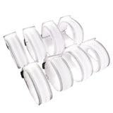 KIRALUMI 8 PCS LED Glow Bracelets, Light Up Wristbands - Halloween