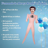 merrimix | 59" Blow Up Inflatable Doll Gag Gifts for Men Women