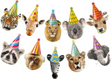 Hooqict Safari Animals Happy Birthday Banner Animal Birthday Party