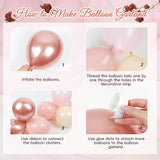 Rose Gold Birthday Decorations Rose Gold Pink Nude Balloons Happy