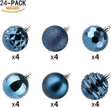 XmasExp 60mm/2.36" Christmas Ball Ornaments Shatterproof Christmas Orn