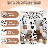 1st Birthday Decorations for Boys, 40 Inch Cow Number 1 Balloon, 18