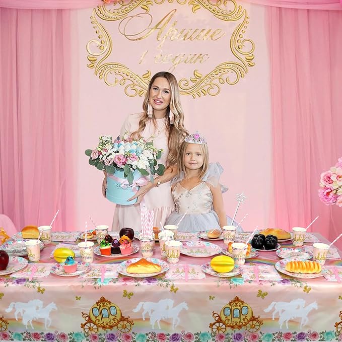 Princess Birthday Party Decorations Serves 20 Guests Including