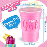 30 Pcs Gender Reveal Plastic Blue Pink Cups Gender Reveal Cups