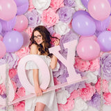 Pink and Purple Balloons 100 Pack 12 inch Light Pink Purple Latex