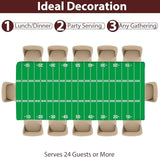 Football Party Supplies Serves 24 Football Party Paper Plates
