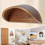 HUANGSTY 2 Pack Cowboy Hat Rack Wall Mount, Non-Damaging Curved