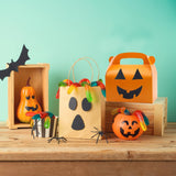 Oletx 30-Pack Orange Party Favor Treat Boxes, Goodie Boxes, Candy Box,