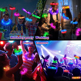 24 PCS Light Up Party Favor Supplies for Kids 4-8-12,Bulk Glow Stick