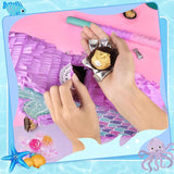 Mermaid Tail Pinata with Stick and Blindfold Mermaid Pinata for