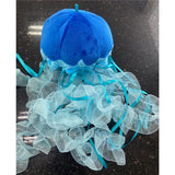 JIANEEXSQ Creative Colorful Jellyfish Stuffed Animal Simulation Sea