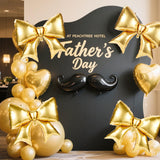 2pcs Large Bow Balloons, Bow Themed Party Decorations Elegant Coquette