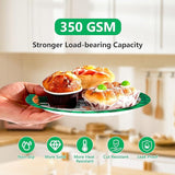96Pcs St Patrick's Day Party Supplies Green Shamrock Plates and