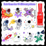 40 PCS Outer Space Party Favors LED Light Up Finger Lights