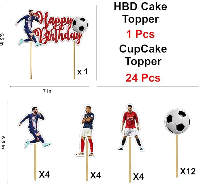 Soccer Football Theme Birthday Party Supplies Sports Inspired Party