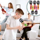 Sumind 30 Pcs Inflatable Microphones 9.4 Inch Blow up Plastic Fake