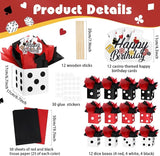 9 Set Casino Theme Birthday Party Decorations for Table Centerpiece