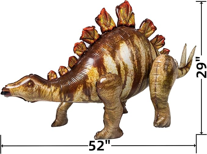 3 Pcs 52 Inflatable Dinosaur Balloon Dinosaur Party Decorations