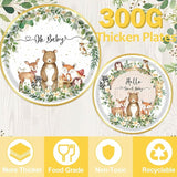 Woodland Baby Shower Party Supplies 175 Pcs Safari Jungle Animal