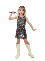 Sinkawa Jackets Girls Sequin Dress Sparkly Sleeveless Costume Prom