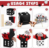 9 Set Casino Theme Birthday Party Decorations for Table Centerpiece