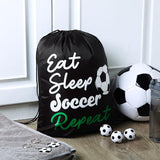 96 Pcs Soccer Party Favors Include 24 Soccer Drawstring Bags 24