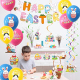 Easter Decorations for Home with Happy Easter Banner Easter Decor