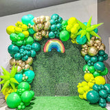 St Patrick's Day Decorations 128pcs Green Balloon Arch Garland Kit