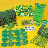 Max Fun 188Pcs St Patricks Day Accessories Party Favors Set Saint