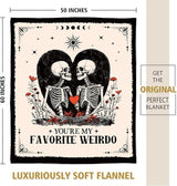 Gifts for Him Her Anniversary Blanket for Women Men Birthday Gifts