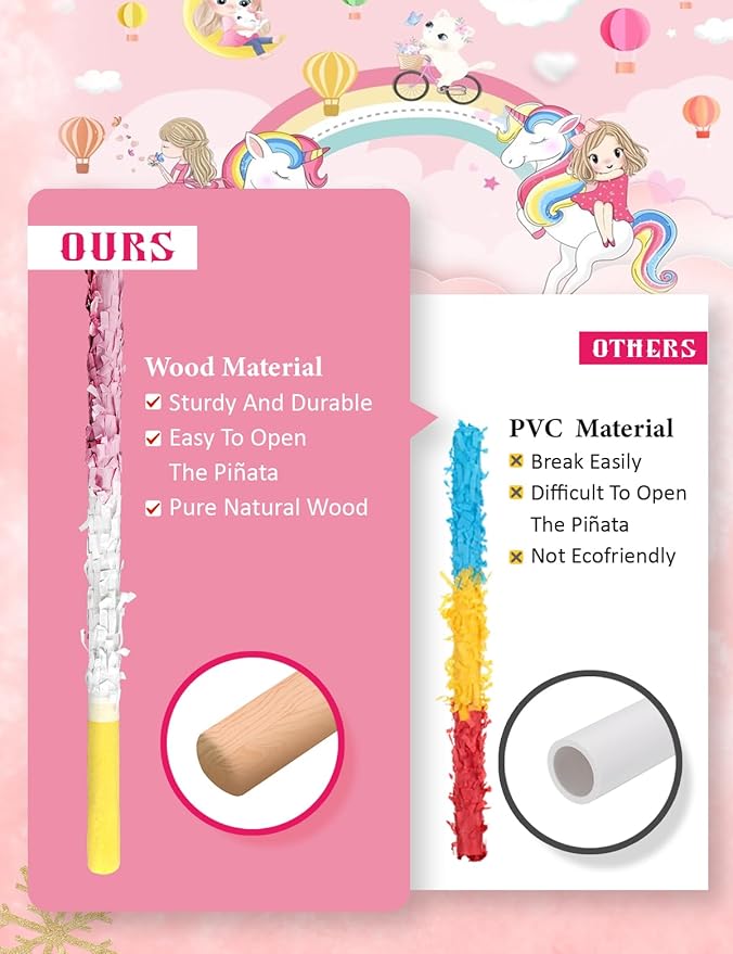 Unicorn Piñata for Birthday Party Girl Princess Party Piñata with