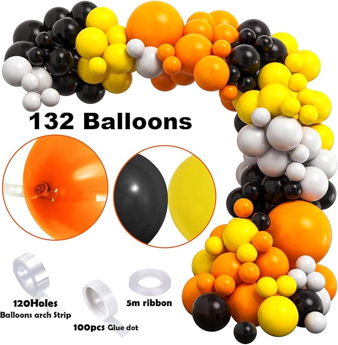 151Pcs Construction Party Decorations Birthday Supplies Construction