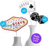 Big Dot of Happiness Las Vegas Casino Party Centerpiece Sticks Table