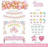 Princess Birthday Party Decorations Pink Princess Birthday Backdrop