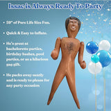 Merrimix - Isaac Inflatable Blow Up Doll Gag Gifts for Men, Bachelor