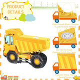 Construction Dump Truck Piñata with Blindfold and Bat Party Decor