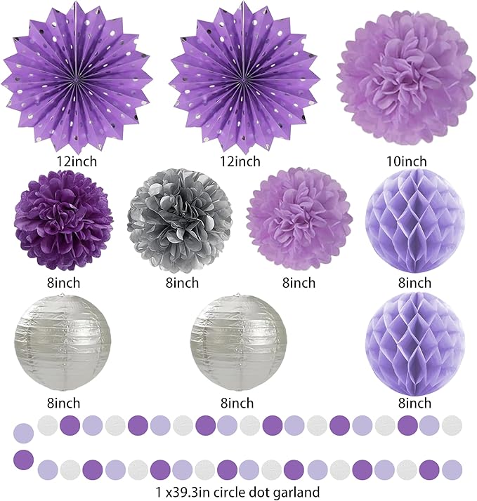 Retirement Party Decorations Women Purlpe Glitter Happy Retirement
