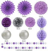 Retirement Party Decorations Women Purlpe Glitter Happy Retirement