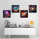 Nebula Galaxy Wall Art Painting Prints on Canvas Wall Decorations
