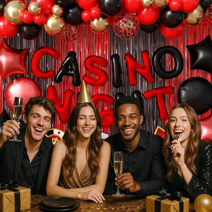 Casino Theme Birthday Party Decorations Las Vegas Casino Night Poker